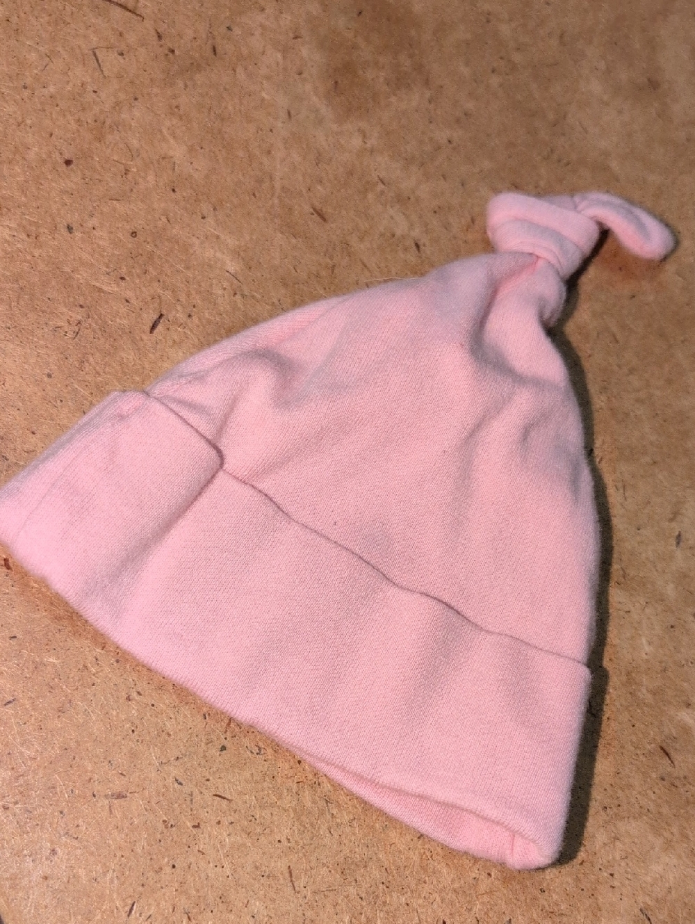 ❤️‍🔥10/$10❤️‍🔥 GUC Baby Girls Garanimals Pink Knot Hat Size Newborn